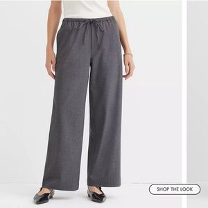 LOFT Sawyer Pull On Pants in Grey